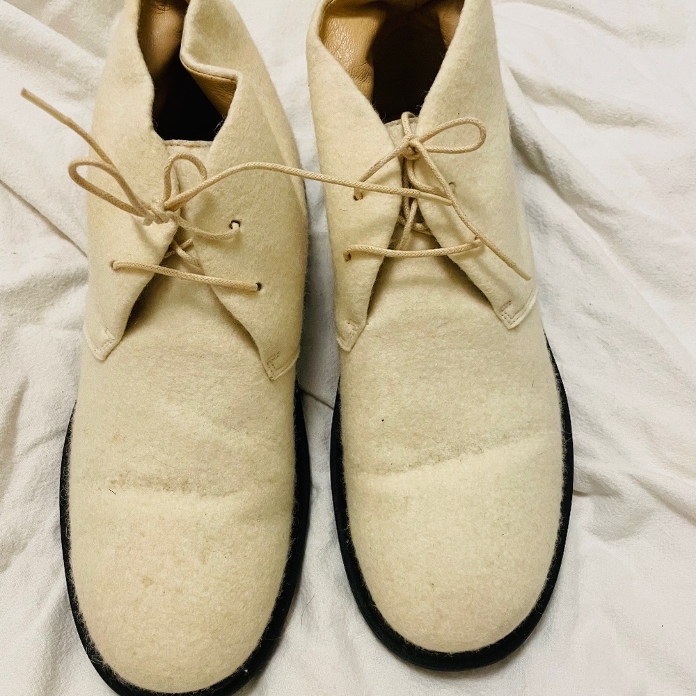 Ralph Lauren Purple Label Collection Wool Felt Shoes